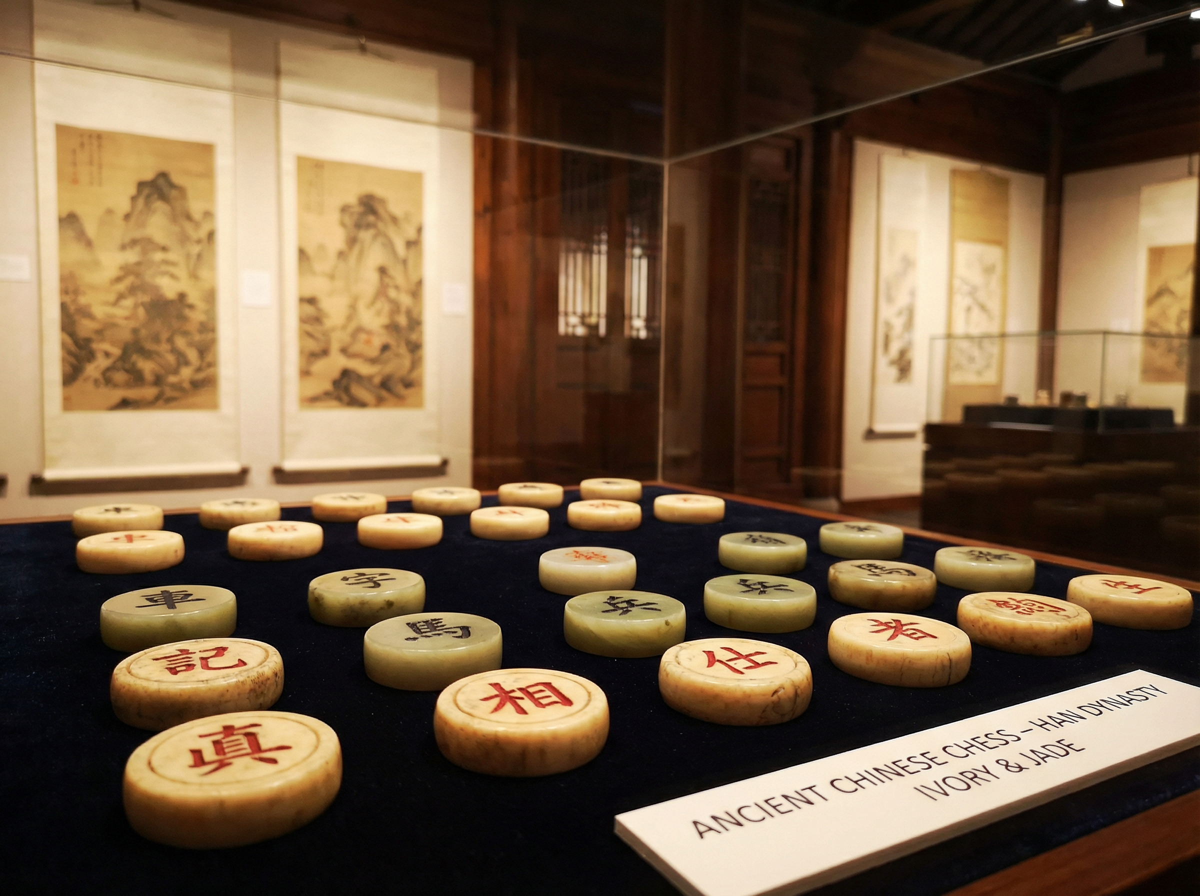 开元棋牌 - 古代象牙象棋子鉴赏